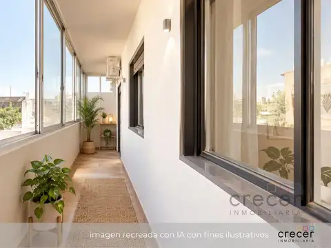 Venta Depto 3 Ambientes con Balcón - baño y cocina refaccionados - Chacarita