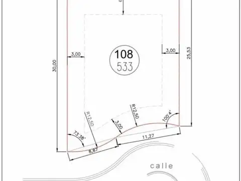 Terreno en Venta de 533,0 m2