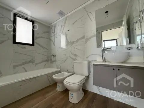 Departamento 3 ambientes con 2 baños