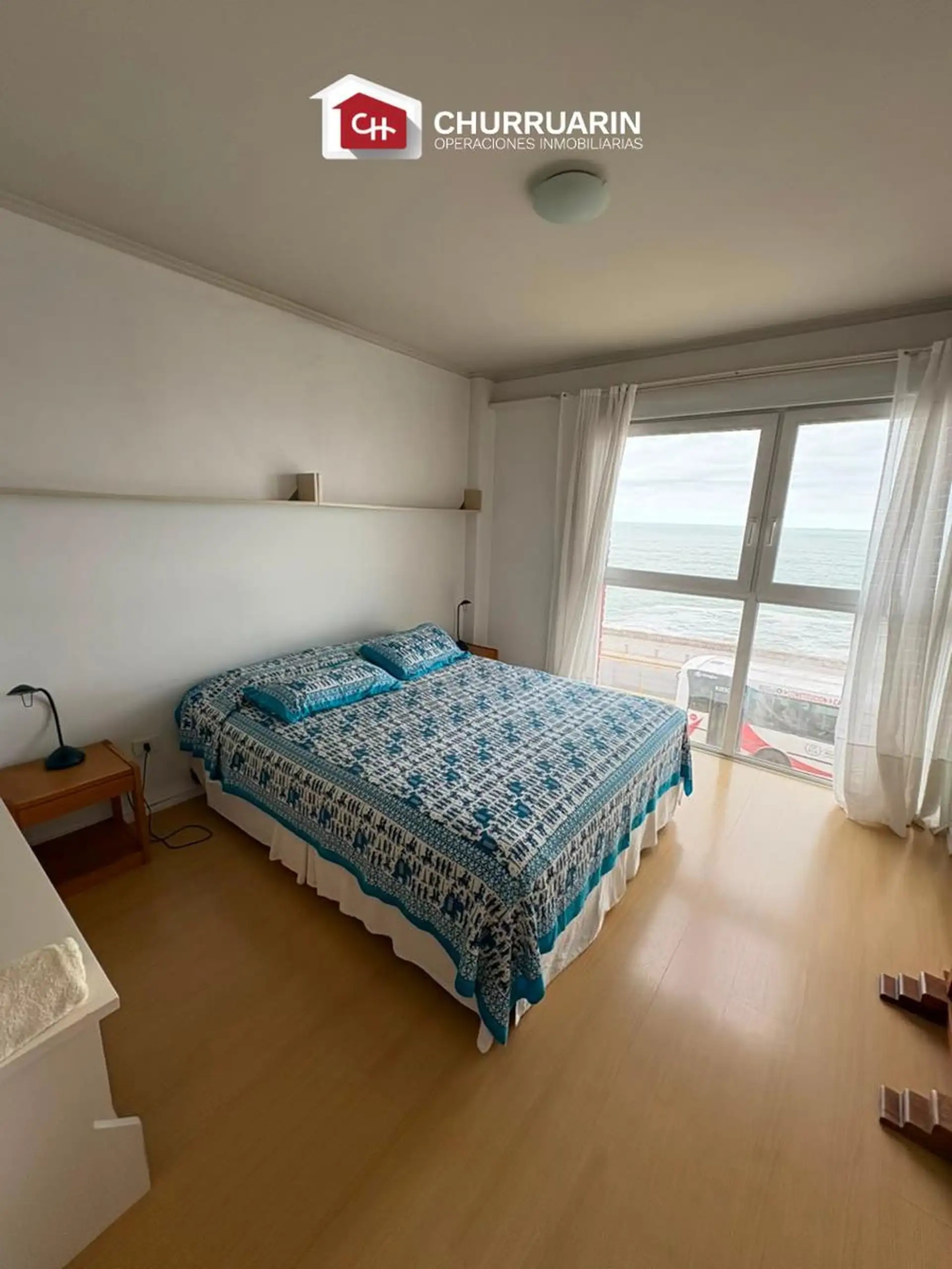 Departamento en venta con vista al mar, 4 amb, 100m², 1° piso, con cochera