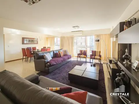 Venta- Departamento piso exclusivo 3 dormitorios con balcón al frente - Abasto, Rosario.