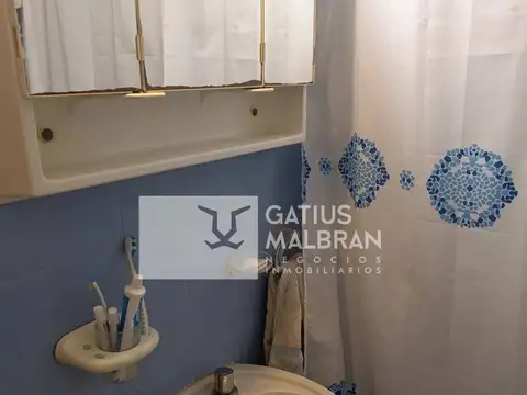 Departamento 2 ambientes con 1 baño