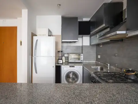 Departamento 2 ambientes con 2 baños