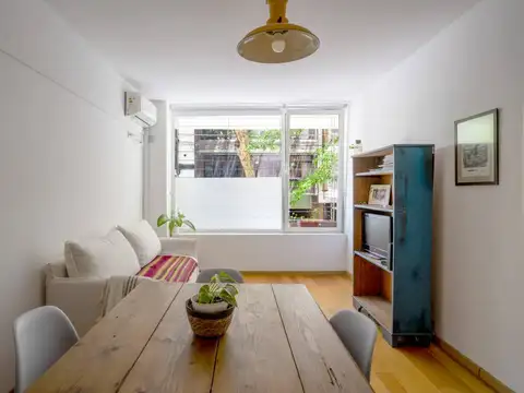 Departamento 2 ambientes con 2 baños