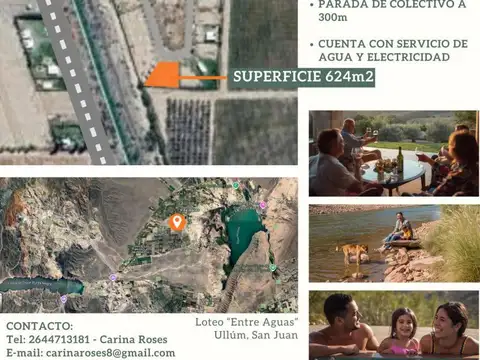 Terreno en Venta de 624,0 m2