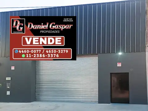 VENTA – GALPÓN / DEPÓSITO DE 600 M2 – CIUDADELA