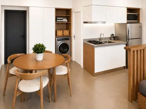 Departamento Monoambiente con 1 baño