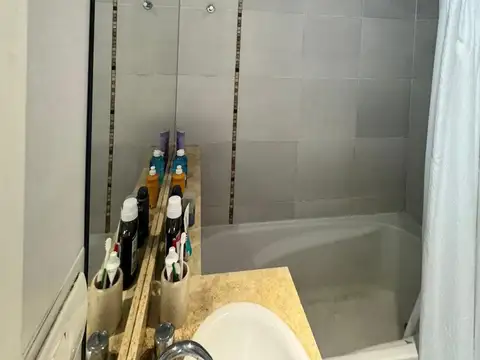 Departamento 2 ambientes con 2 baños