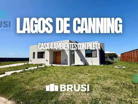 CASA EN VENTA EN LAGOS DE CANNING - OPORTUNIDAD, LOTE DE 792 MTS2