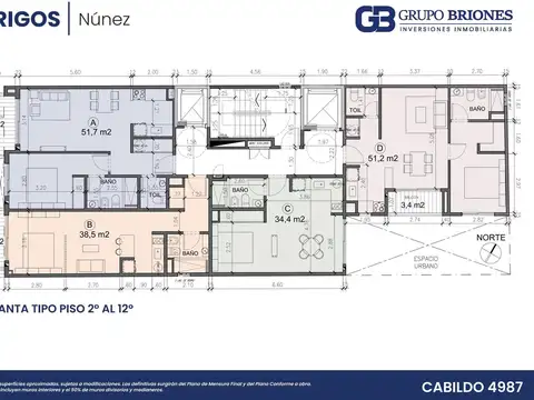 Departamento PREVENTA DE POZO EN NUÑEZ