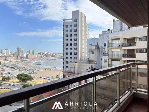DPTO 2 amb. COCHERA, balcón, vista al mar. PILETA.