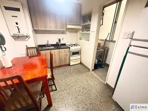 Departamento 2 ambientes con 1 baño