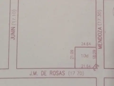 Terreno en Venta de 515,16 m2