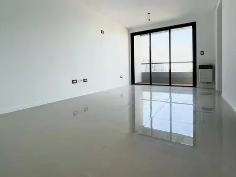 Departamento 2 ambientes con 2 baños