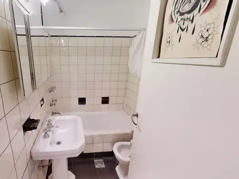 Departamento 2 ambientes con 1 baño