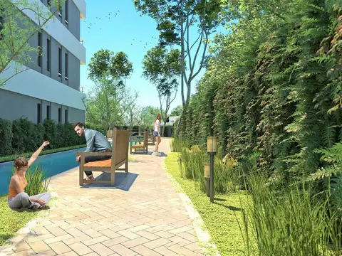 Departamento 2 ambientes con 1 baño