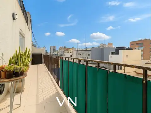 Departamento 3 ambientes - Recoleta - Balcón aterrazado