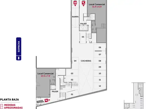 Departamento en Venta de 3 ambientes