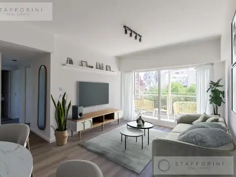 Departamento tres ambientes remodelado a nuevo en pleno Cañitas