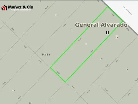 Terreno en Venta en Miramar, USD 20.000