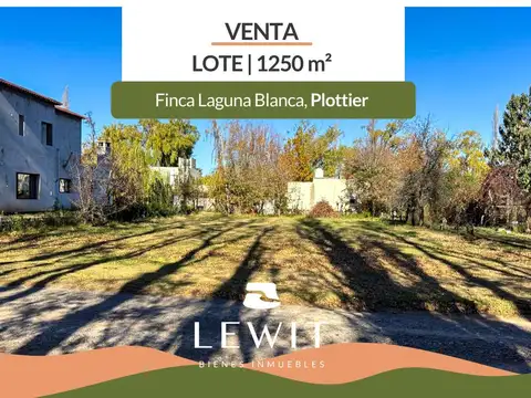 Venta terreno con proyecto aprobado | lote de 1250m² | B. Privado Finca Laguna Blanca