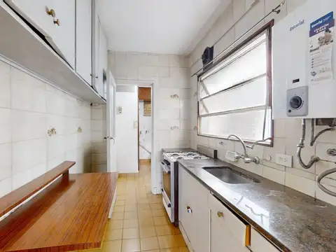 Departamento 3 ambientes con 2 baños