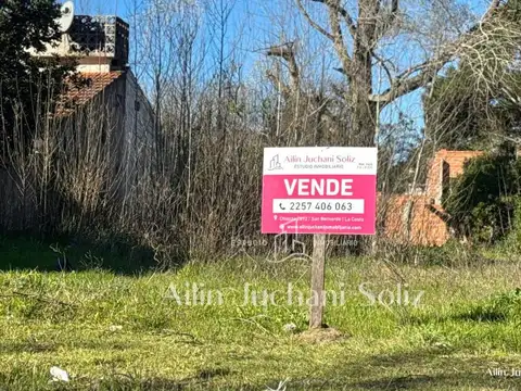Terreno en Venta 10  mts Frente