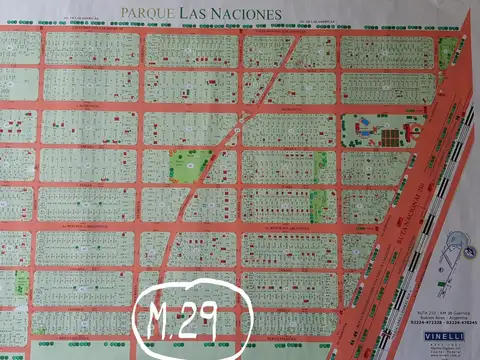 Parque Las Naciones, Ruta 210