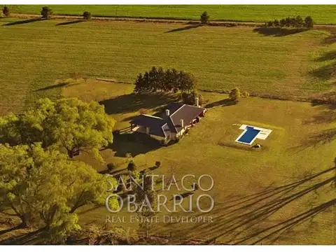 Lindísimo Campo de 19Ha con Casa de casi 400m2 en Venta cerca de Torres 100