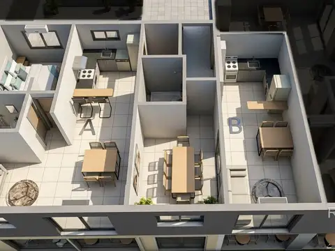 Departamento en Venta de 1 dormitorio