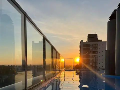 DEPTO 1 DORM EN NVA CBA CON BALCON, PILETA, SEGURIDAD