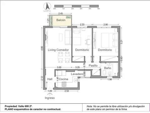 Departamento en Venta en Caballito, USD 135.000