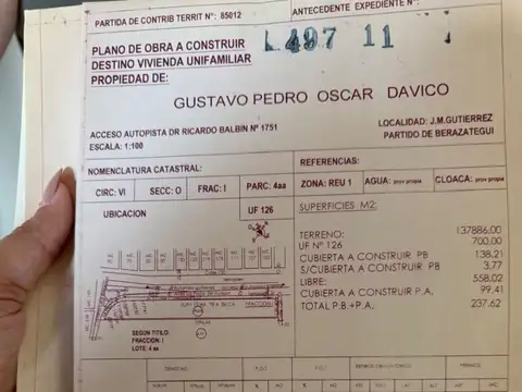 Casa en Venta en Barrancas de Iraola, USD 370.000