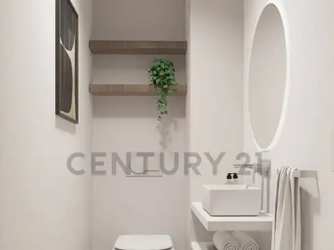 Departamento 2 ambientes con 1 baño