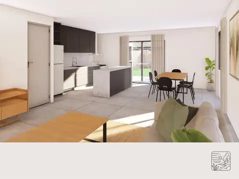 Depto Tipo Casa 5 ambientes con 2 baños