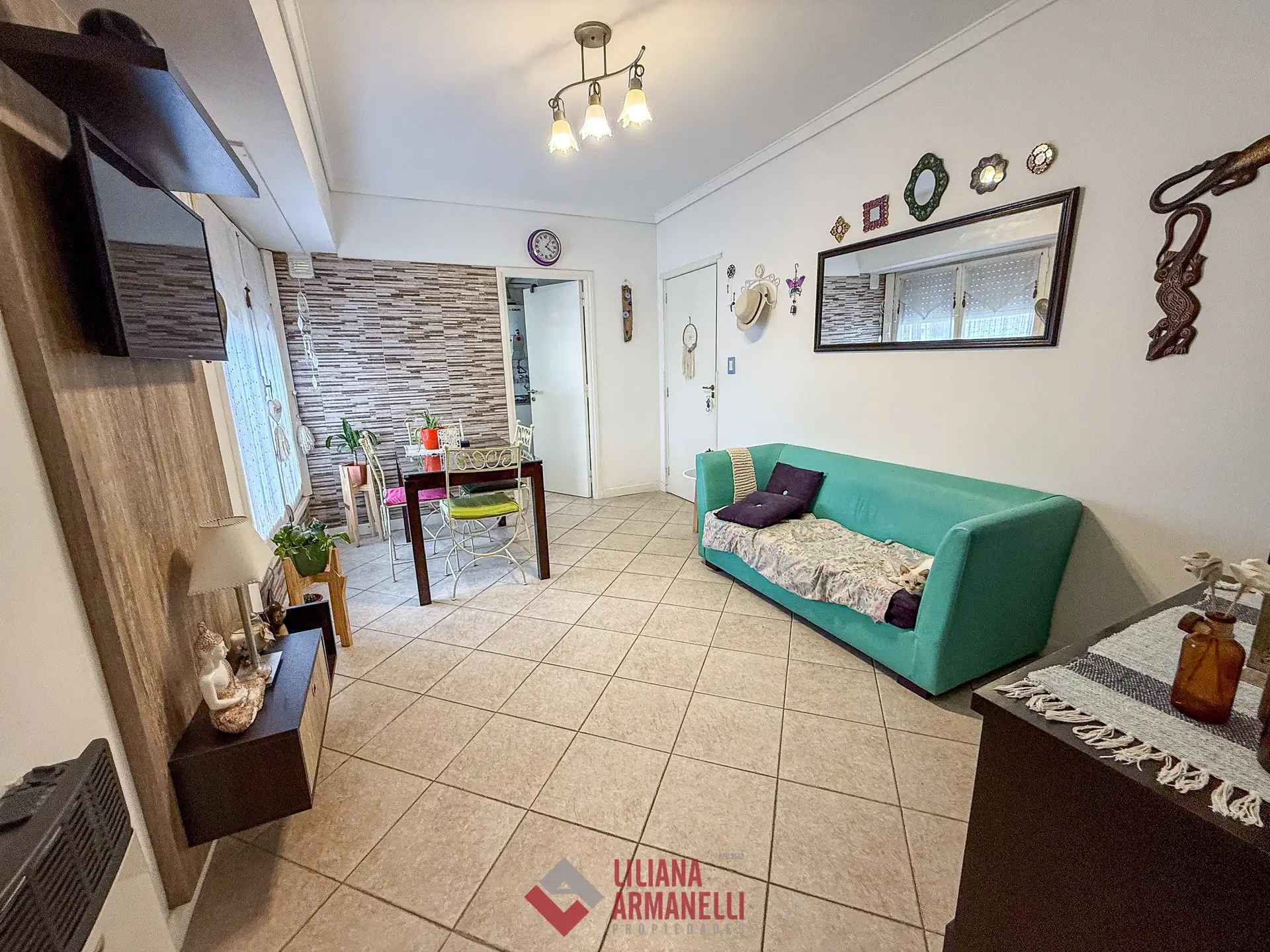 Depto 3 amb, 47m² en Plaza Rocha, apto crédito
