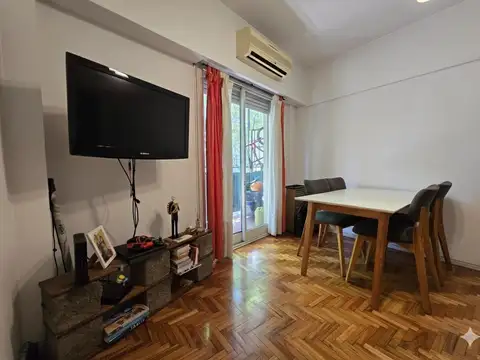 Departamento 2 ambientes con 1 baño