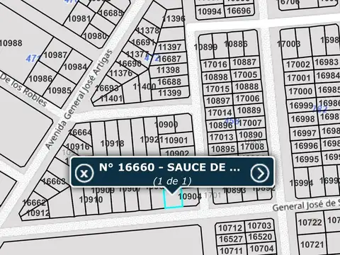 Terreno en Venta de 510,0 m2