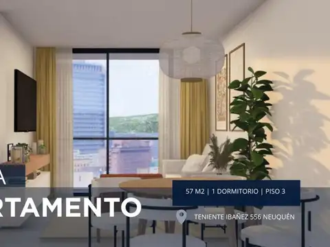 VENTA DPTO. 1 DORMITORIO CON COCHERA GIARDINO III