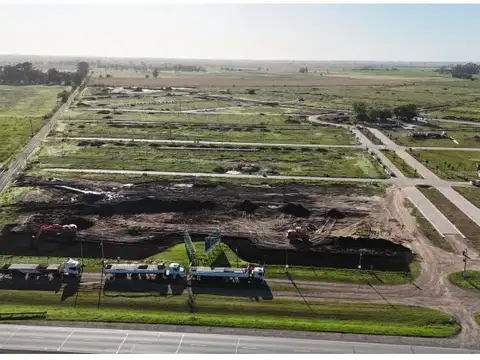 ruta 18 y garza blanca