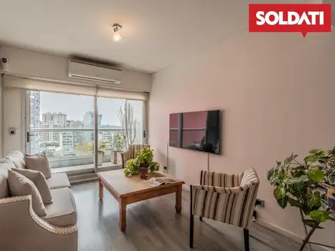 Departamento en venta, 3 ambientes vista abierta Olivos, impecable!