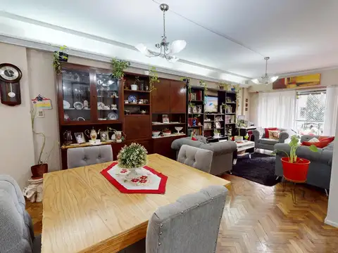 VENTA DEPARTAMENTO 3 AMBIENTES CON BALCON ESCRITORIO Y BAULERA EN BELGRANO