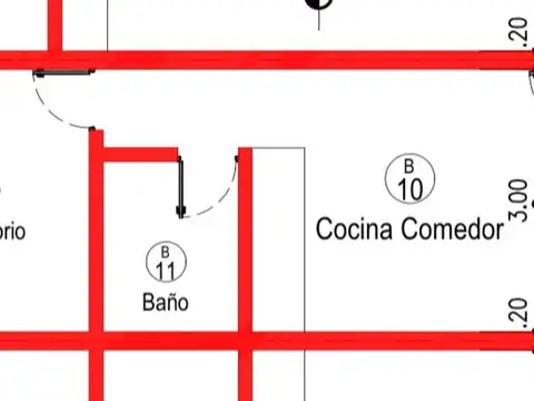 Departamento en Venta de 2 ambientes