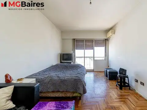 Departamento monoambiente en venta Caballito. piso alto!