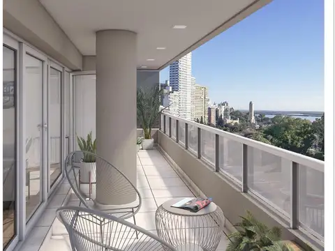 Departamento 2 dormitorios. Piso Exclusivo Av Libertad 167