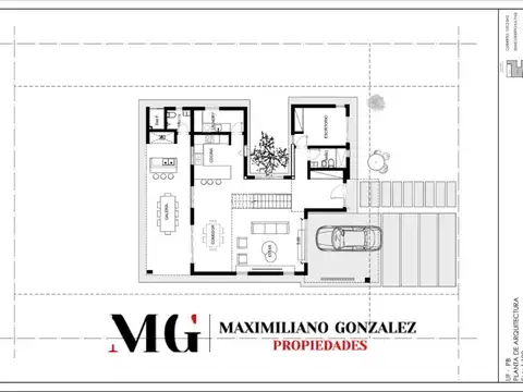 Casa 4 ambientes con 2 baños