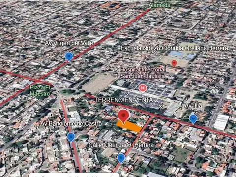 SE VENDE TERRENO A MTS DE AV ILLIA. FACILIDADES