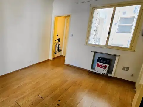 Luz, jardín y ubicación ideal: 2 amb. en Balvanera
