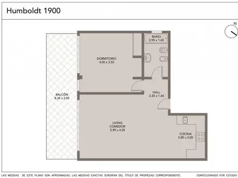 Departamento en Venta en Palermo, USD 224.000