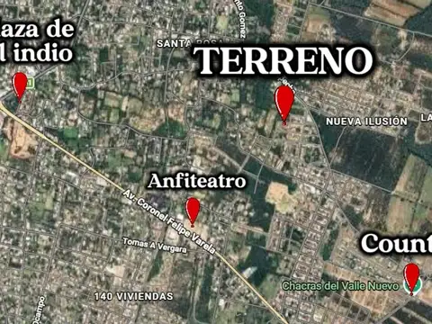 Loteo las Rosas santa rosa